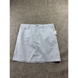 Polo Jean Company Ralph Lauren Blue Checkered Gingham Golf Mini Skirt Women's 6